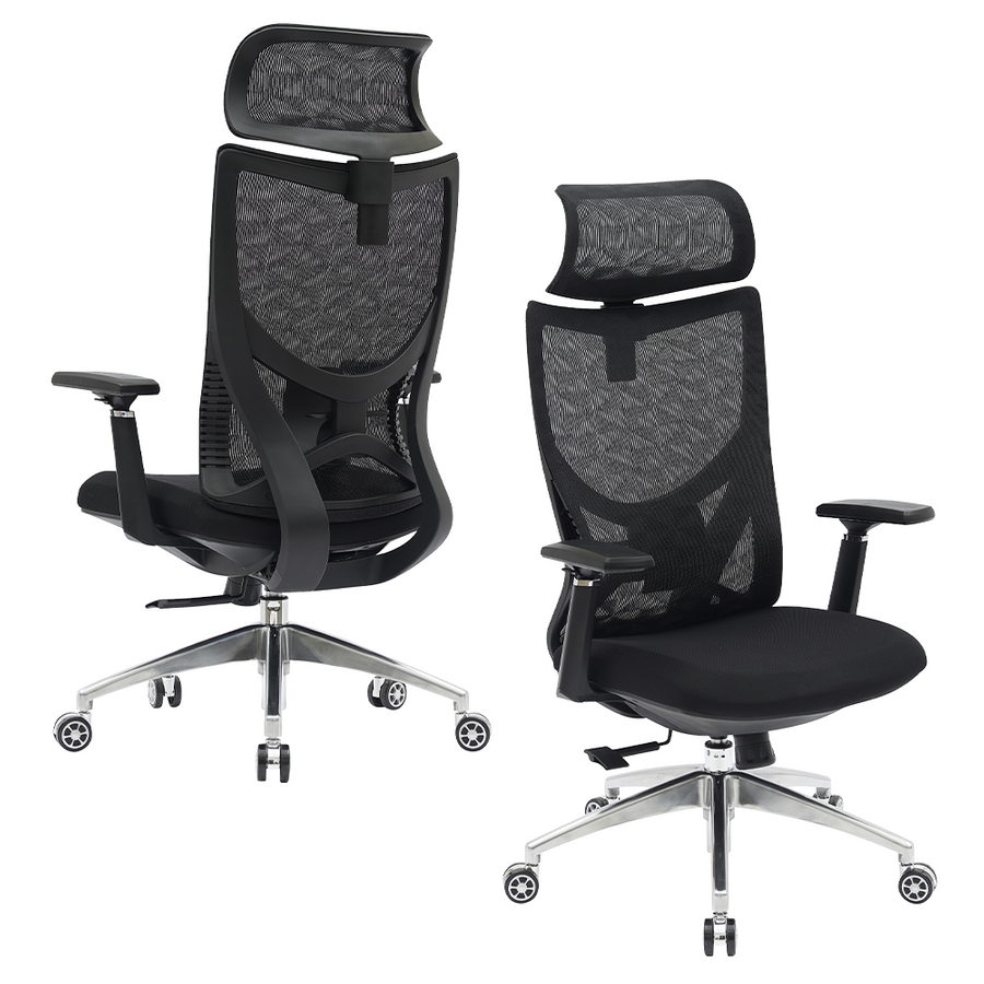 PAMPEYE Fotel Biurowy Obrotowy Ergonomiczny AX800 - Krzesło do Domu, Biura