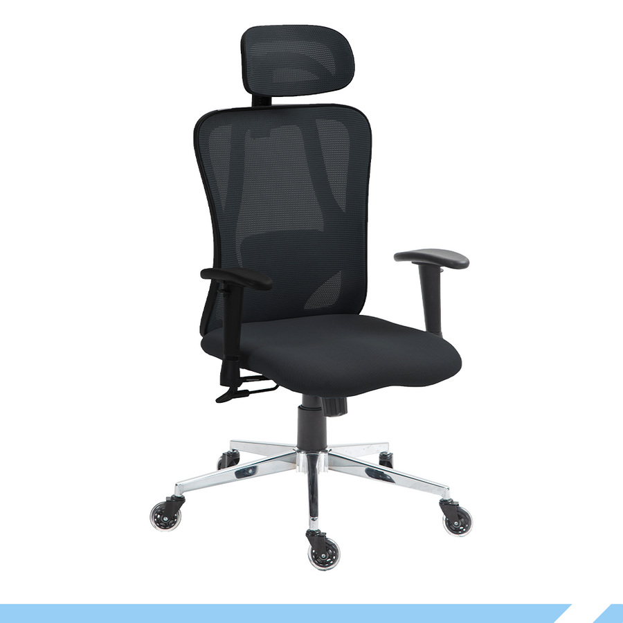 PAMPEYE Fotel Biurowy Obrotowy Ergonomiczny model: 100 - Krzesło do Domu, Biura