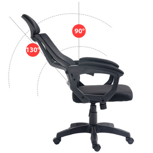 PAMPEYE Fotel Biurowy Obrotowy Ergonomiczny AX1604 - Krzesło do Domu, Biura
