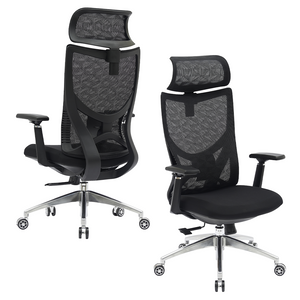 PAMPEYE Fotel Biurowy Obrotowy Ergonomiczny AX800 - Krzesło do Domu, Biura