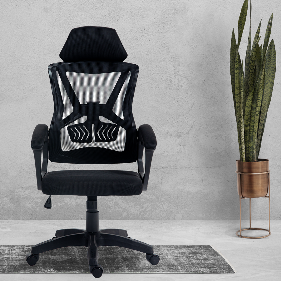 PAMPEYE Fotel Biurowy Obrotowy Ergonomiczny AX1604 - Krzesło do Domu, Biura
