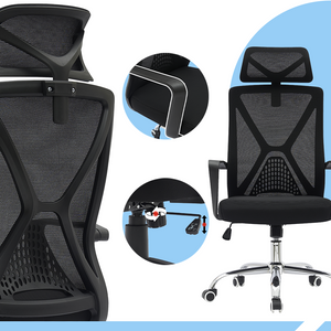 PAMPEYE Fotel Biurowy Obrotowy Ergonomiczny model: 111 - Krzesło do Domu, Biura