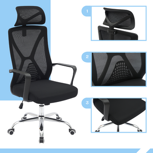 PAMPEYE Fotel Biurowy Obrotowy Ergonomiczny model: 111 - Krzesło do Domu, Biura