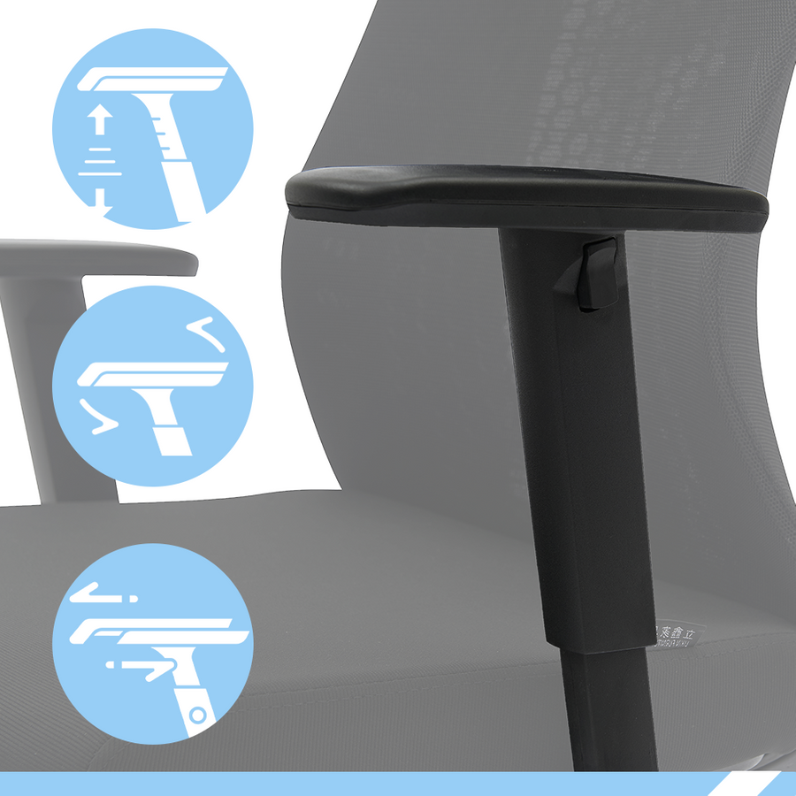 PAMPEYE Fotel Biurowy Obrotowy Ergonomiczny model: 600 - Krzesło do Domu, Biura