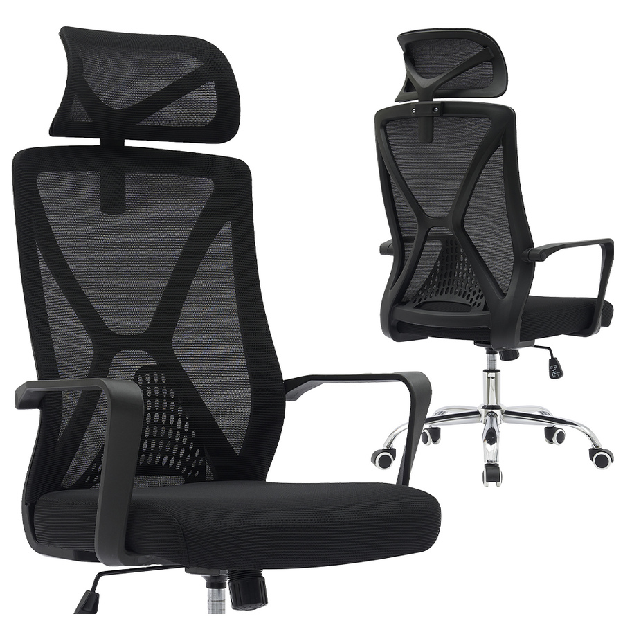 PAMPEYE Fotel Biurowy Obrotowy Ergonomiczny model: 111 - Krzesło do Domu, Biura