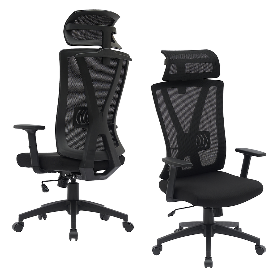 PAMPEYE Fotel Biurowy Obrotowy Ergonomiczny model: 918 - Krzesło do Domu, Biura