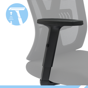 PAMPEYE Fotel Biurowy Obrotowy Ergonomiczny model: 918 - Krzesło do Domu, Biura